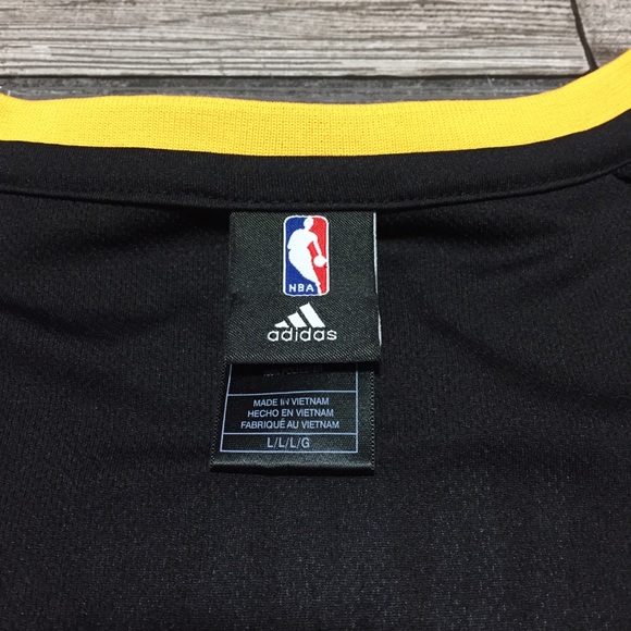 Adidas Lebron James Cavaliers Shirt Jersey Women’s L Black NBA For Her - Picture 5 of 8